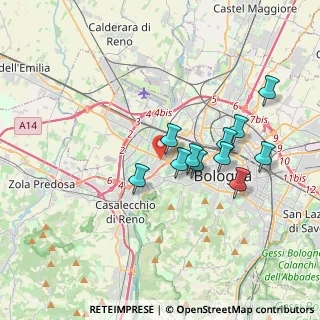 Mappa , 40133 Bologna BO, Italia (3.18182)
