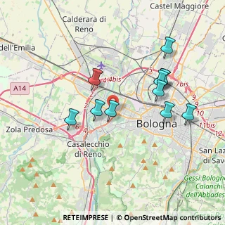 Mappa , 40133 Bologna BO, Italia (3.57091)