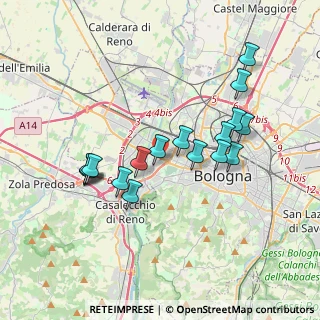 Mappa , 40133 Bologna BO, Italia (3.46588)