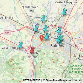 Mappa , 40133 Bologna BO, Italia (3.52636)