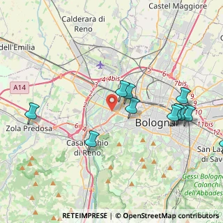 Mappa , 40133 Bologna BO, Italia (4.47455)