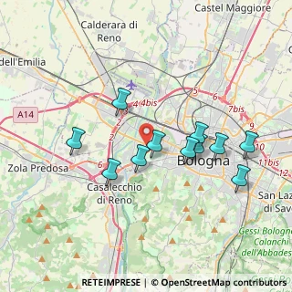 Mappa , 40133 Bologna BO, Italia (3.42364)