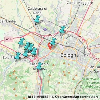Mappa , 40133 Bologna BO, Italia (4.04818)