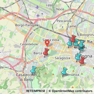Mappa , 40133 Bologna BO, Italia (2.71455)