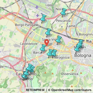 Mappa , 40133 Bologna BO, Italia (2.43667)