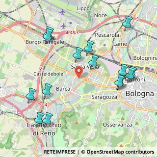 Mappa , 40133 Bologna BO, Italia (2.446)