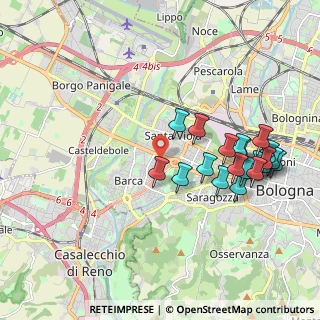 Mappa , 40133 Bologna BO, Italia (2.071)