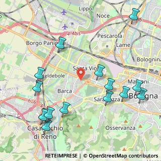 Mappa , 40133 Bologna BO, Italia (2.64067)