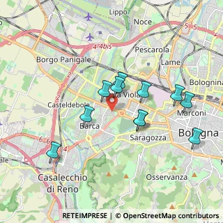 Mappa , 40133 Bologna BO, Italia (1.69455)