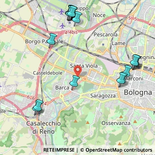 Mappa , 40133 Bologna BO, Italia (2.9145)