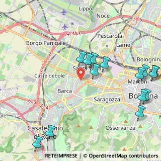Mappa , 40133 Bologna BO, Italia (2.67714)