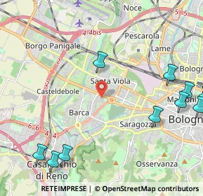 Mappa , 40133 Bologna BO, Italia (3.10091)