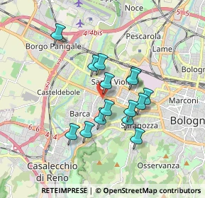 Mappa , 40133 Bologna BO, Italia (1.428)