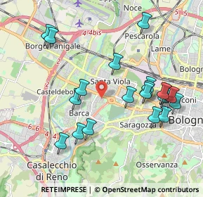 Mappa , 40133 Bologna BO, Italia (2.0795)