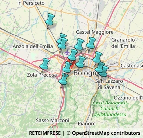 Mappa , 40133 Bologna BO, Italia (4.83077)