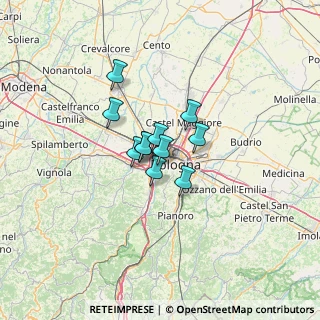 Mappa , 40133 Bologna BO, Italia (7.42364)