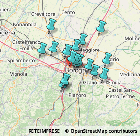 Mappa , 40133 Bologna BO, Italia (9.53667)