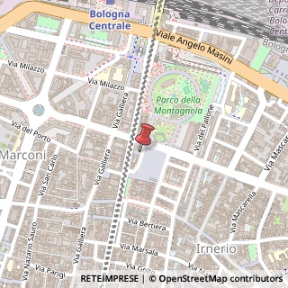 Mappa Viale Lucrezia della Valle, 19, 40126 Bologna, Bologna (Emilia Romagna)