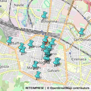 Mappa Galleria del Pincio, 40126 Bologna BO, Italia (0.92)