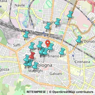 Mappa Galleria del Pincio, 40126 Bologna BO, Italia (0.93588)