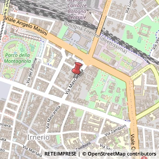 Mappa Via Mascarella,  102, 40126 Bologna, Bologna (Emilia Romagna)