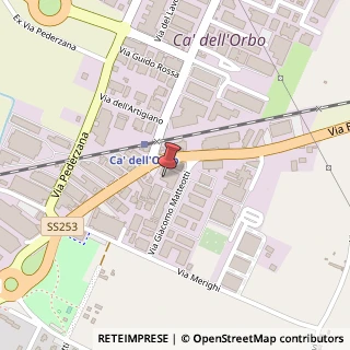 Mappa Via Bruno Tosarelli, 163, 40055 Castenaso, Bologna (Emilia Romagna)
