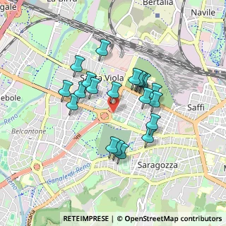 Mappa Via Aldo Cividali, 40133 Bologna BO, Italia (0.747)