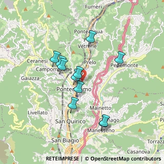 Mappa Via alla Ferriere di Pontedecimo, 16164 Genova GE, Italia (1.58273)
