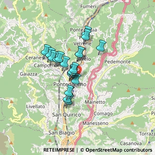 Mappa Via alla Ferriere di Pontedecimo, 16164 Genova GE, Italia (1.27789)