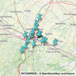 Mappa Via del Tipografo, 40138 Bologna BO, Italia (9.30235)