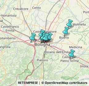 Mappa Via San Donato, 40138 Bologna BO, Italia (7.04909)