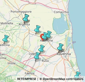 Mappa Via Nuova, 48011 Alfonsine RA, Italia (15.58091)