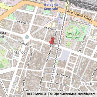 Mappa Via Galliera, 50, 40121 Bologna, Bologna (Emilia Romagna)