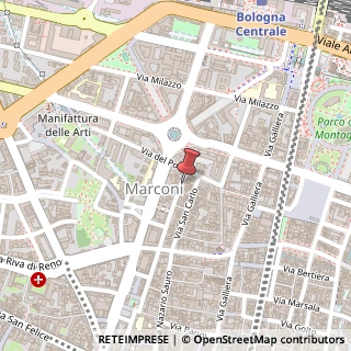 Mappa Via Polese, 47, 40122 Bologna, Bologna (Emilia Romagna)
