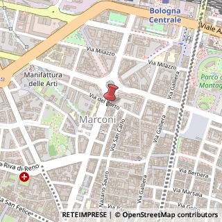 Mappa Via del Porto, 16, 40122 Bologna, Bologna (Emilia Romagna)