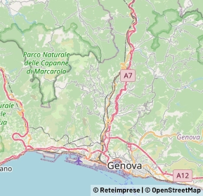 Mappa 16014 Genova GE, Italia (9.448)