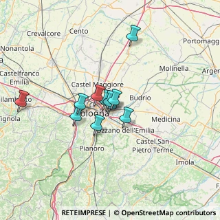 Mappa Via del Tornitore, 40138 Bologna BO, Italia (9.19)