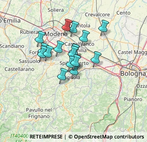 Mappa Via Antonio Fogazzaro, 41058 Vignola MO, Italia (9.84294)
