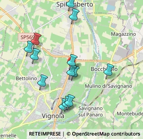 Mappa Via Antonio Fogazzaro, 41058 Vignola MO, Italia (1.95077)