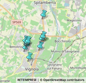 Mappa Via Antonio Fogazzaro, 41058 Vignola MO, Italia (1.45636)