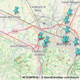Mappa Via Clelia Barbieri, 40132 Bologna BO, Italia (5.32818)
