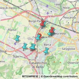 Mappa Via Clelia Barbieri, 40132 Bologna BO, Italia (1.49636)