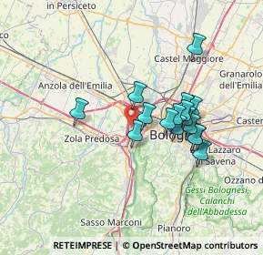 Mappa Via Clelia Barbieri, 40132 Bologna BO, Italia (5.84)