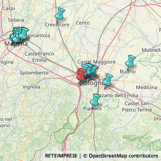 Mappa Via Clelia Barbieri, 40132 Bologna BO, Italia (18.936)