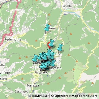 Mappa Via Ronco, 16010 Sant'Olcese GE, Italia (1.50148)