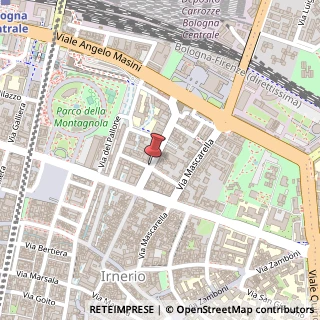 Mappa Via del Borgo di San Pietro,  88, 40126 Bologna, Bologna (Emilia Romagna)