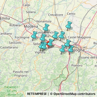 Mappa Via IV Novembre, 40053 Valsamoggia BO, Italia (9.54083)