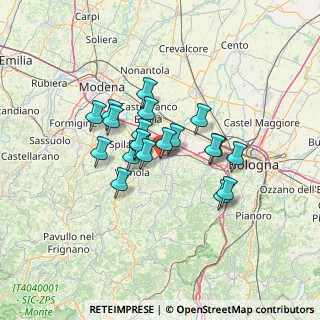Mappa Via IV Novembre, 40053 Valsamoggia BO, Italia (10.0555)