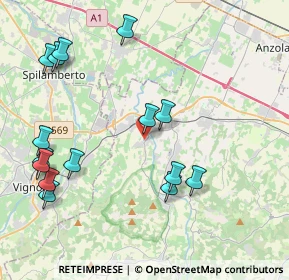 Mappa Via IV Novembre, 40053 Valsamoggia BO, Italia (4.81467)