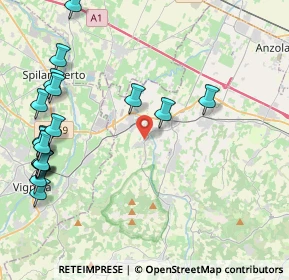 Mappa Via IV Novembre, 40053 Valsamoggia BO, Italia (5.47889)